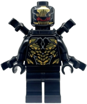 LEGO Outrider - Extended Arms, Torso with Short Dark Bluish Gray Tips at Neck minifigure