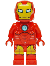 LEGO Iron Man - Yellow Mask and Leg Armor minifigure