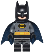 LEGO Batman - Dark Bluish Gray Suit, Dark Blue and Black Cape minifigure