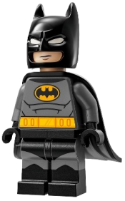 LEGO Batman - Dark Bluish Gray Suit, Rubber Cape set