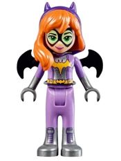 LEGO Batgirl - Medium Lavender Legs, Flat Silver Boots set
