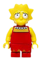 LEGO Lisa Simpson with Worried Look minifigure