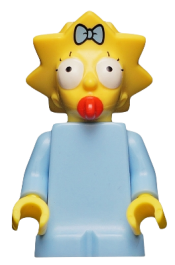 LEGO Maggie Simpson minifigure