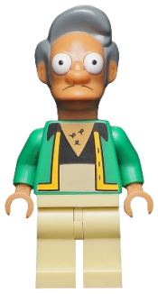 LEGO Apu Nahasapeemapetilon, The Simpsons, Series 1 (Minifigure Only without Stand and Accessories) minifigure