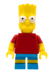 LEGO Bart Simpson minifigure