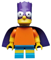 LEGO Bartman, The Simpsons, Series 2 (Minifigure Only without Stand and Accessories) minifigure