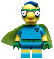 LEGO Fallout Boy Milhouse, The Simpsons, Series 2 (Minifigure Only without Stand and Accessories) minifigure