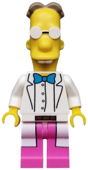 LEGO Professor Frink, The Simpsons, Series 2 (Minifigure Only without Stand and Accessories) minifigure