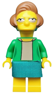 LEGO Edna Krabappel, The Simpsons, Series 2 (Minifigure Only without Stand and Accessories) minifigure