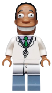 LEGO Dr. Hibbert, The Simpsons, Series 2 (Minifigure Only without Stand and Accessories) minifigure