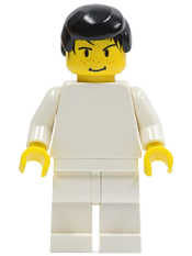 LEGO Soccer Player White Team Player  1 minifigure