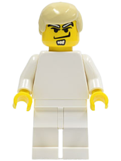 LEGO Soccer Player White Team Player  3 minifigure