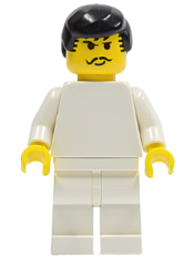 LEGO Soccer Player White Team Player  6 minifigure