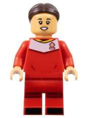 LEGO Samantha Kerr - Red Soccer Uniform minifigure