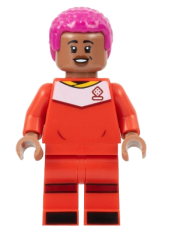 LEGO Asisat Oshoala - Red Soccer Uniform minifigure