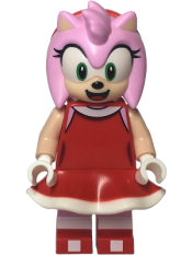 LEGO Amy Rose - Red Dress minifigure