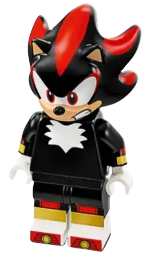 LEGO Shadow the Hedgehog - Open Mouth minifigure