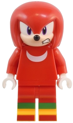 LEGO Knuckles - Scowl minifigure