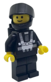 LEGO Blacktron 1 Reissue with Yellow Hands minifigure