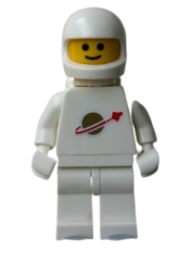 LEGO Classic Space - White with Air Tanks and Motorcycle (Standard) Helmet (Reissue) minifigure