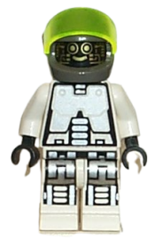 LEGO Exploriens Droid - Dark Gray Helmet minifigure