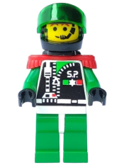 LEGO Space Police 2 Chief (Captain Magenta) minifigure