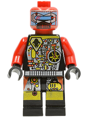 LEGO UFO Droid - Red (Techdroid 2) minifigure