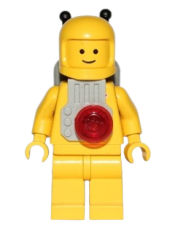 LEGO Classic Space - Yellow with Light Gray Jet Pack and Black Cones minifigure