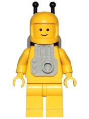 LEGO Classic Space - Yellow with Light Gray Jet Pack and Trans Red Cones set