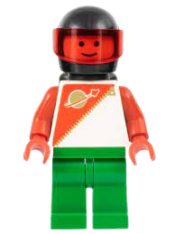 LEGO Futuron - Red/Green with Black Helmet minifigure