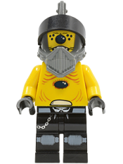 LEGO Space Police 3 Alien - Snake with Visor minifigure