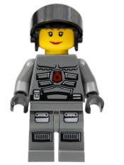 LEGO Space Police 3 Officer  9 - Female minifigure
