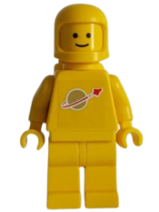 LEGO Classic Space - Yellow with Air Tanks, Stickered Torso Pattern minifigure