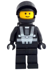 LEGO Blacktron 1 with Back Print minifigure