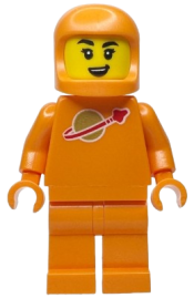 LEGO Classic Space - Orange without Air Tanks, Female minifigure