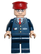 LEGO Subway Train Conductor minifigure