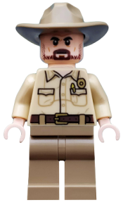 LEGO Chief Jim Hopper minifigure