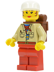 LEGO Pippin Read (Actress) - Red Legs, White Cap minifigure