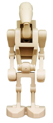 LEGO Battle Droid Tan with Back Plate minifigure