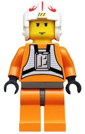 LEGO Luke Skywalker with Dark Gray Hips (Pilot) minifigure