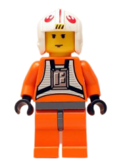 LEGO Luke Skywalker (Pilot with Dark Bluish Gray Hips) minifigure