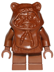 LEGO Ewok, Brown Hood (Wicket) minifigure