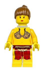 LEGO Princess Leia (Jabba Slave with Neck Bracket) minifigure