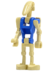 LEGO Battle Droid Pilot with Blue Torso minifigure