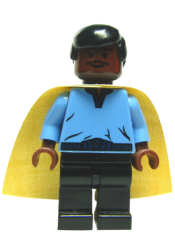 LEGO Lando Calrissian, Cloud City Outfit (Smooth Hair) minifigure
