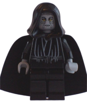 LEGO Emperor Palpatine - Light Bluish Gray Head, Light Bluish Gray Hands minifigure