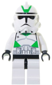 LEGO Clone Trooper Episode 3, Green Markings minifigure