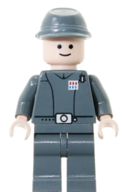 LEGO Imperial Officer (Captain / Commandant / Commander) - Cavalry Kepi, Standard Grin minifigure