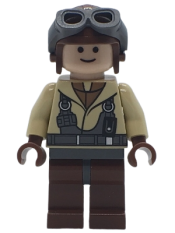 LEGO Naboo Fighter Pilot - Tan Jacket minifigure