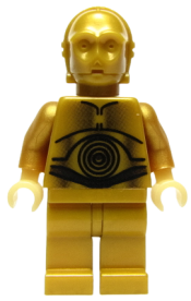 LEGO C-3PO - Pearl Gold with Pearl Light Gold Hands minifigure